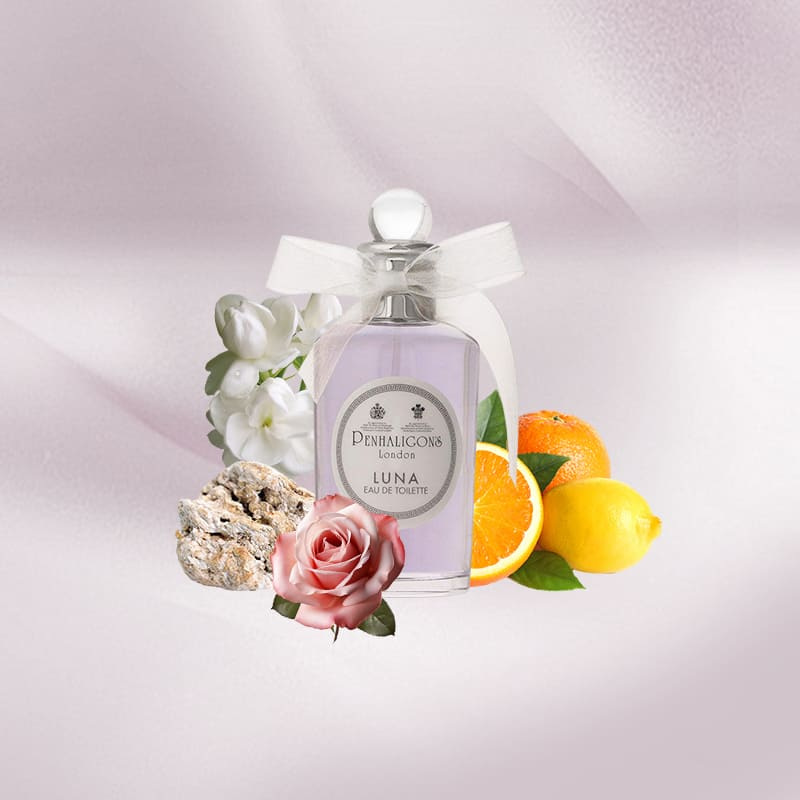 Penhaligon Luna có chủ điểm cốt lõi là Hoa hồng, tạo nên một kiểu hương thơm thanh lịch, êm ái, dịu dàng và phi giới tính